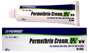 before and after permethrin cream